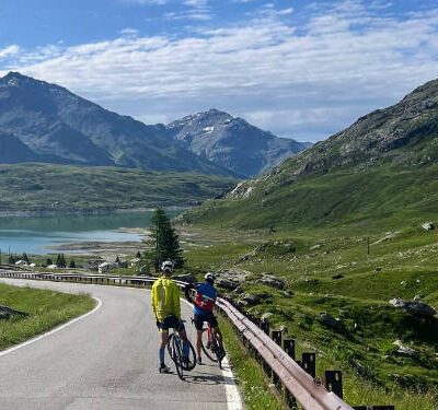 Traversée des alpes à vélo