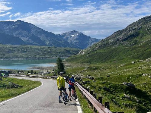 Traversée des alpes à vélo