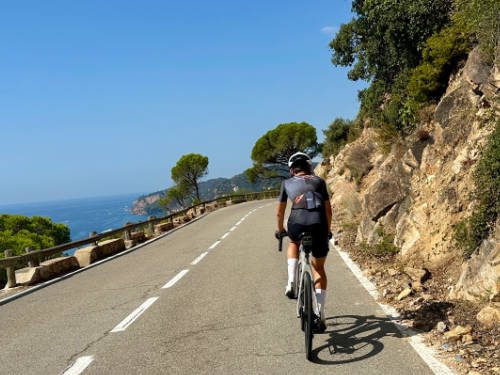 Stage velo à Gerone Espagne