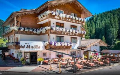Plein feu sur l’Hotel Malita accueil nos cyclistes dans les Dolomites