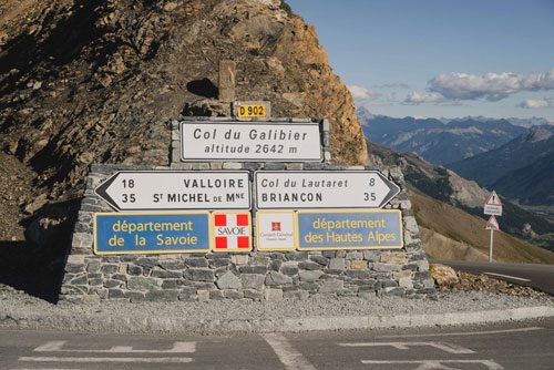 Col du Galibier à vélo