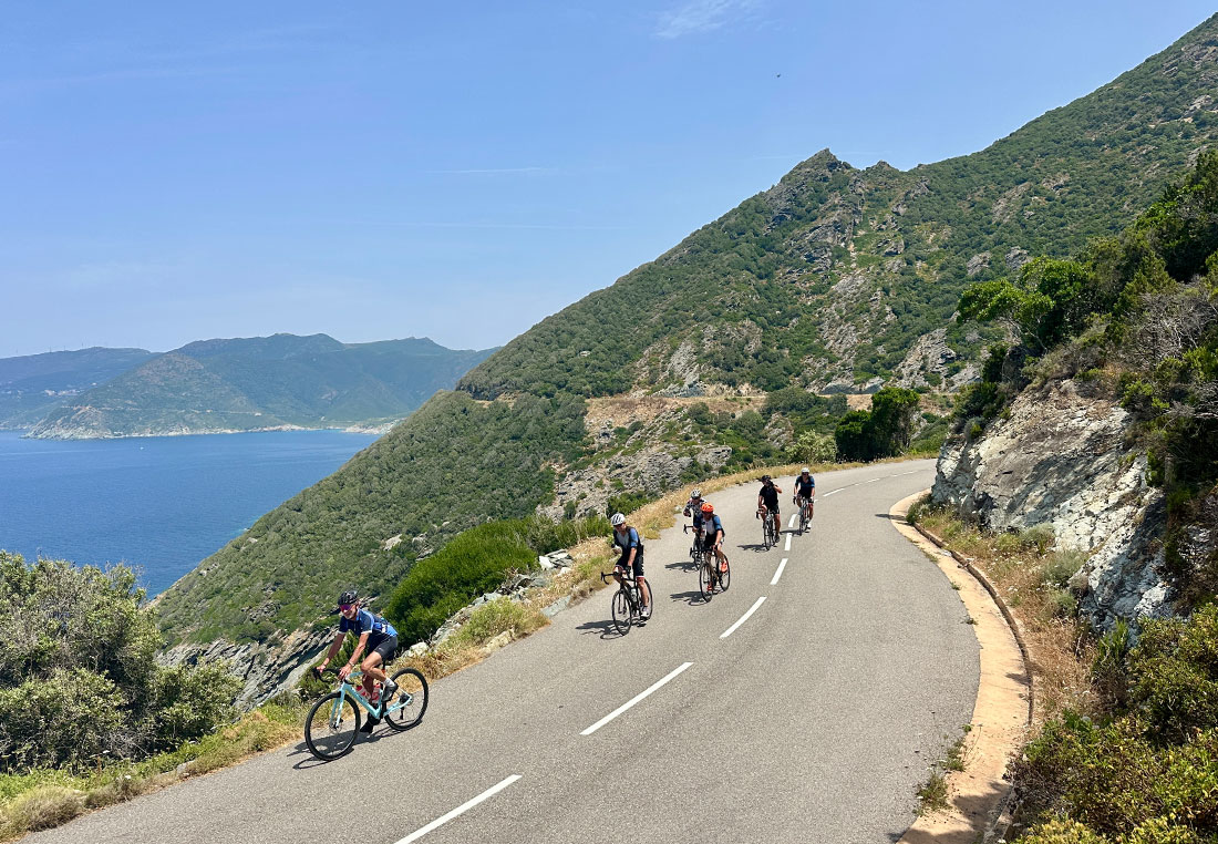 La Corse à vélo