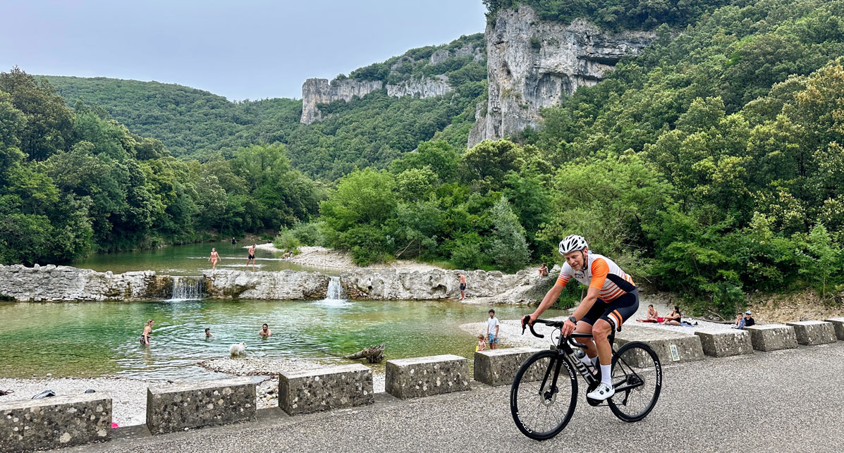 Stage vélo en Ardeche