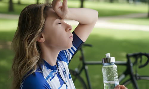 vélo et canicule