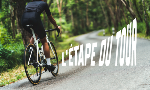 l’étape du Tour vélo